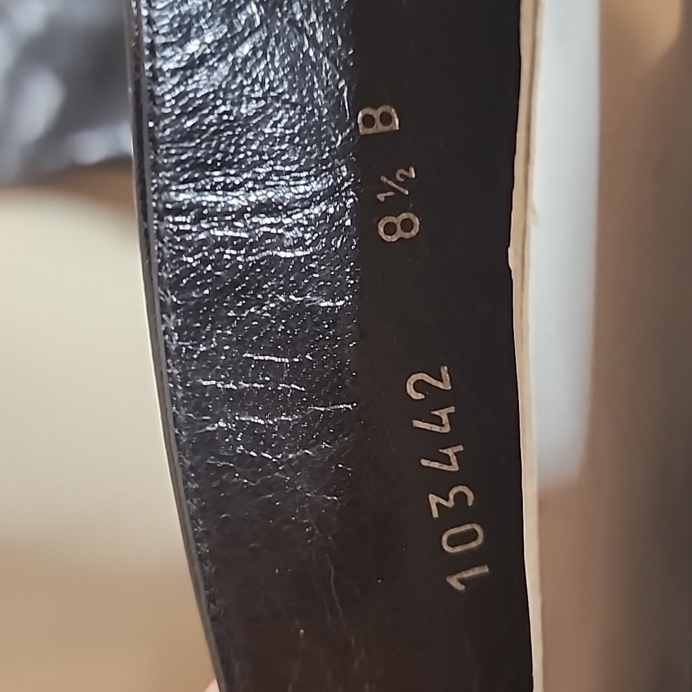 GUCCI Black Heel Boots Size 8 1/2 - Picture 6 of 11